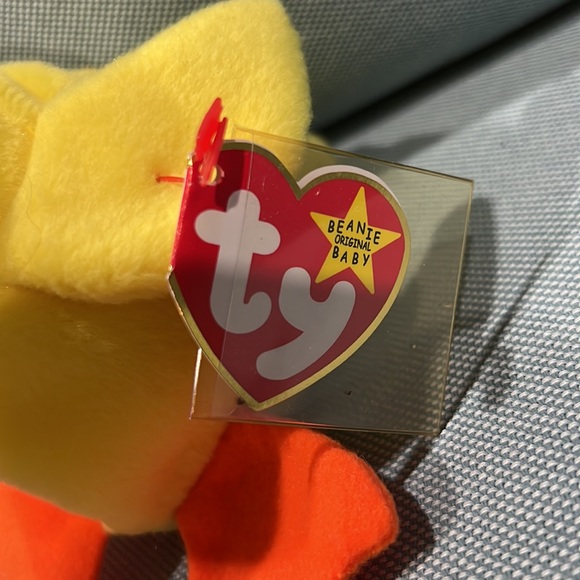 3/$25 Ty beanie baby Quackers the duck - Picture 2 of 6
